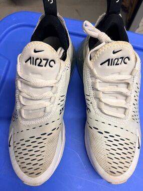 Nike Air Max 270 White Black – Size 6.5 – Women’s Running Shoes